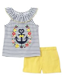 Sede de los niños - Conjunto de pantalones cortos para niña (2 piezas)