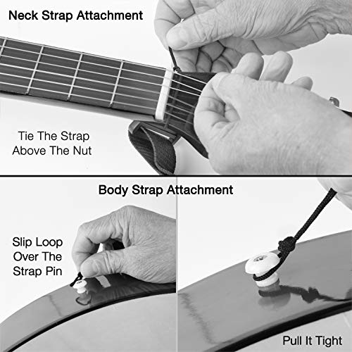 6 Handed+Natural+Guitar+Accessories+Beginners