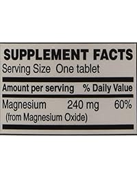 Óxido de magnesio, 0.014 onzas (en compararación con el MagOx), 360 unidades, paquete de de 3, 3