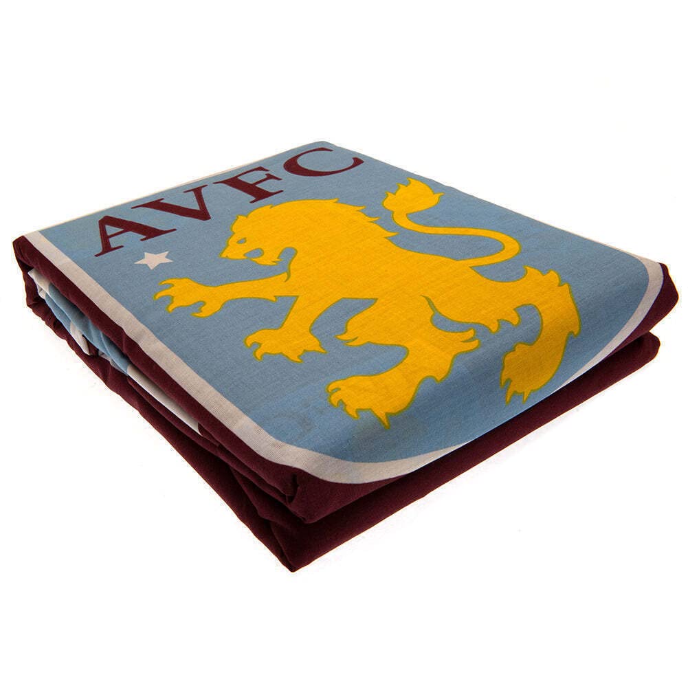 FOCO Aston Villa FC Pulse Single Reversible Duvet