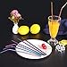VEHHE Stainless Steel Straws - 8 Set Reusable Rainbow Straws with Cleaning Brush for 20 OZ Tumblers (4 Straight + 4 Bent + 2 Brush)