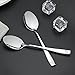 Obston Stainless Steel Dessert Spoon, 6.5-Inch, Set of 12