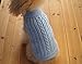 FAMI Dog Clothes Dogs Sweater Soft Puppies Clothing Winter Puppy Sweaters Warm Outfit for Dogs Small XS S Cat Apparel(SkyBlue,Small)