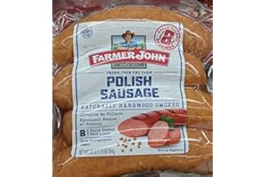 Farmer John Smoked Polish Sausage 28 Oz (2 Pack)