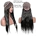 Glueless Lace Front Human Hair Wigs For Women Black Pre Plucked 100% Human Hair Lace Front Wigs 13x4 Lace Frontal Wig Straight Hair Extensions Brazilian Virgin Lace Wig With Baby Hairs 16 Inch