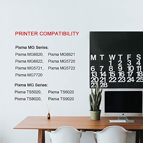 Kingway PGI-270XL CLI-271XL Replacements for PGI 270 CLI 271 Ink Cartridges Work with Pixma MG7720 TS8020 TS9020 Printer 12 Pack(2 PGBK 2 Black 2 Cyan 2 Magenta 2 Yellow 2 Gray)