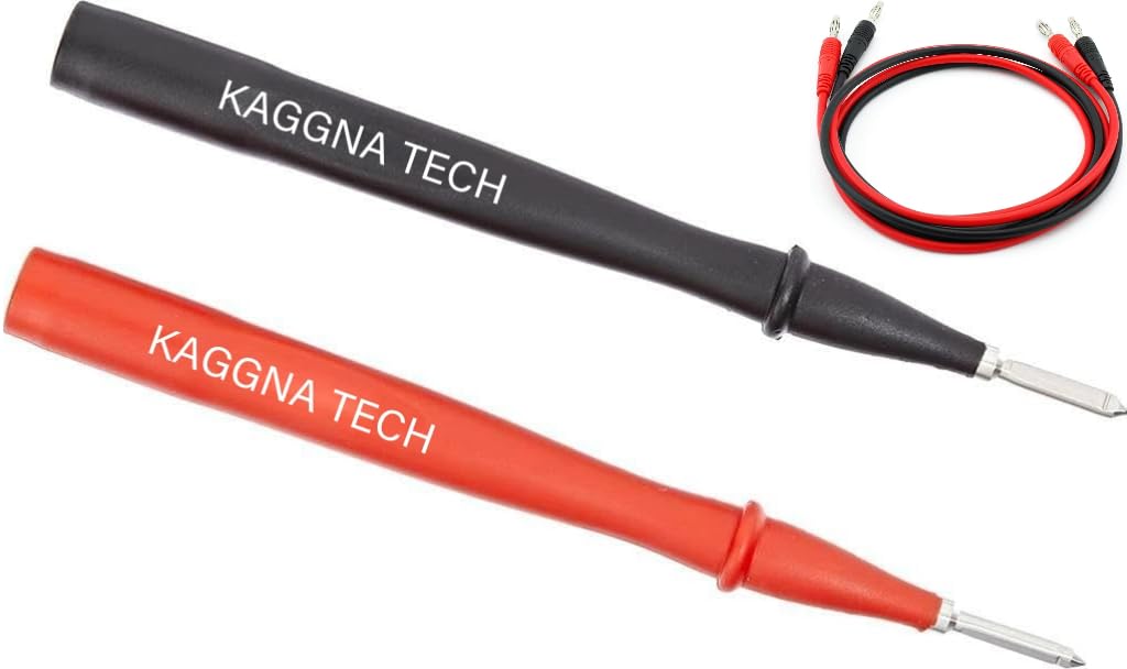 Photo 1 of ***MISSING ASSEMBLY PIECES *** KAGGNA TP1 Test Probe & Test Leads Set, Lead Test Kit, Multimeter Test Probe, Banana Plug Test Leads, Test Probe, 1000V Voltage, 10A Current Probe, 1000V/15A Test Leads