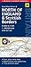 North England & Scottish Borders (Road Map Britain)