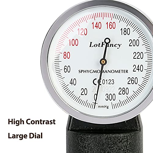 Aneroid Sphygmomanometer by LotFancy, X Large Thigh BP Cuff(1626in