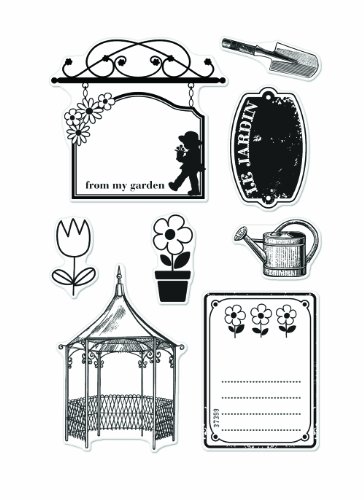 Hero Arts Le Jardin Clear Stamp Set