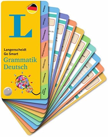 Langenscheidt grammars and study-aids: Langenscheidt Go Smart Grammatik Deutsch Cards – 1 Jun. 2017