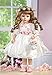 Jmisa 16" Standing Doll with White Dress