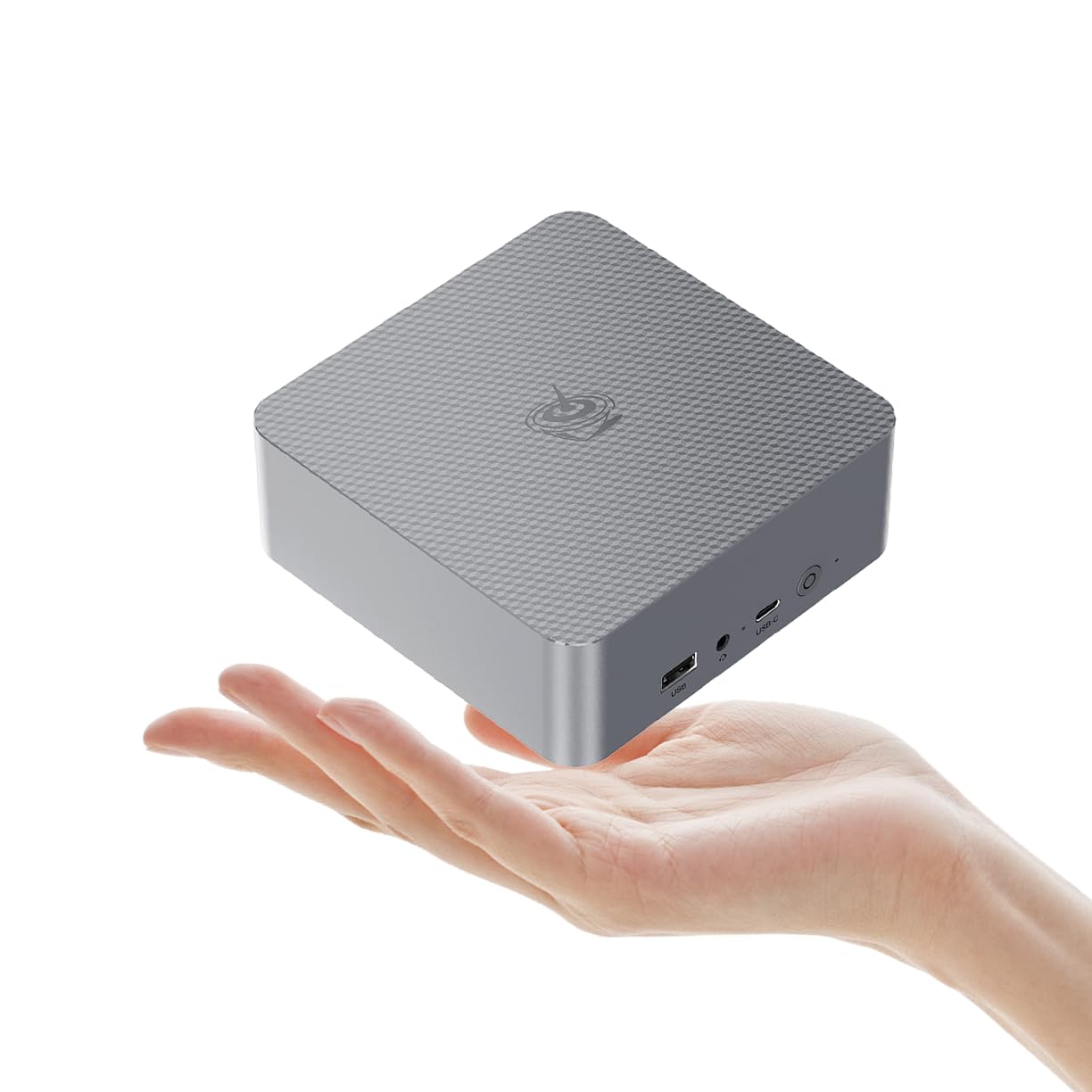 Beelink EQR6 Ai Mini PC, AMD Ryzen 7 6800U(8C/16T, hasta 4,7 GHz), Mini computadora Copilot 24G LPDDR5 RAM 500GB NVMe SSD, Fuente de alimentación incorporada 4K@60Hz Pantalla dual HDMI2.1/WiFi6/BT5.2/1000Mbps