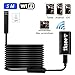 iksee WiFi Wireless Endoscope, Borescope Snake Inspection Camera with 8 LED Lights 2.0 Megapixels HD for Android Smartphone, iPhone, Tablet, Windows & Mac OS Computer -16.4 ft(5M)