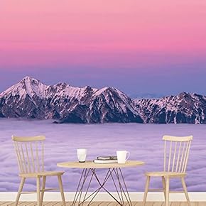 signwin Wall Mural Foggy Forest Removable Self-Adhesive Wallpaper...