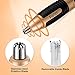 Nose Hair Trimmer Men’s Nose Trimmer 2 in 1 Battery Operated Eyebrow Trimmer for Men AA Battery Included