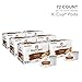 Gloria Jean's Coffees Hazelnut, Single-Serve Keurig K-Cup Pods, Flavored Medium Roast Coffee, 72 Count