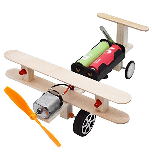 TommoT Airplane Model Handicraft(Taxiing)Building Toys,Wooden Assembly Model Kits