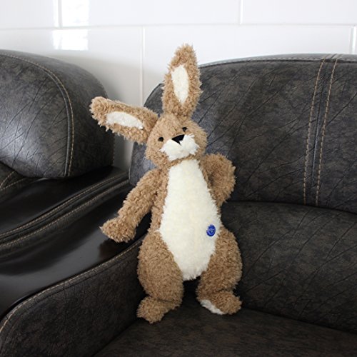 Stuffed Bunny Animals Lovely Baby Rabbit Stuffed Animal With Floppy Ears Cuddly Large Bunny Rabbit Plush Toy Giant Fluffy Durable Soft Easter Gifts For Kids 21"