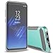 Galaxy S8 Case,Samsung Galaxy S8 Case,SKYLMW Impact Resistant Shock-Absorption Case,Dual Layer Armor Full-Body Protective Case for Samsung Galaxy S8 Mint Grey