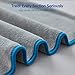 Aegend 3 Sizes Ultra-Soft Microfiber Gym Towels, Premium Gym Towels for Men Microfiber Sports Towels for Women - Super Absorbent Yoga, Fitness Workout Sweat Towel, Odor-Free/Grey