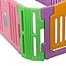 JAXPETY Baby Playpen Corner Pieces Kids Safety Play Protection New (Green)