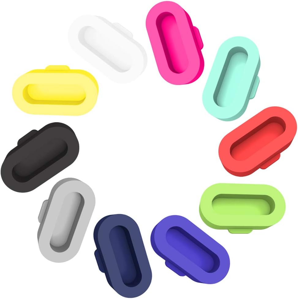 (10-Pack) Anti-dust Plugs Compatible with Garmin Vivoactive 4S/Fenix 7/7X/7S/Venu 3/Venu 2 Plus/epix Pro/Instinct 2S/Forerunner 965 Dust Plugs - Image 3