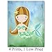 Lone Star Art Mermaids - Set of Four Photos (8x10) Unframed - Great Kid's Nursery or Child's Room Decor and Shower Gift Under $20