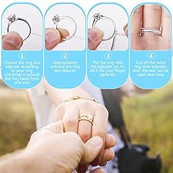 Ring Sizer Adjuster for Loose Rings-8 Pack,8
