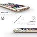 iPhone 7 Plus Case, iVAPO [Crystal Series] Transparent Clear iPhone 7 Plus Cover,Soft TPU Protective Cover Shock-proof Cases for Apple iPhone 7 Plus with 5.5 inch Phone Case [Gold]
