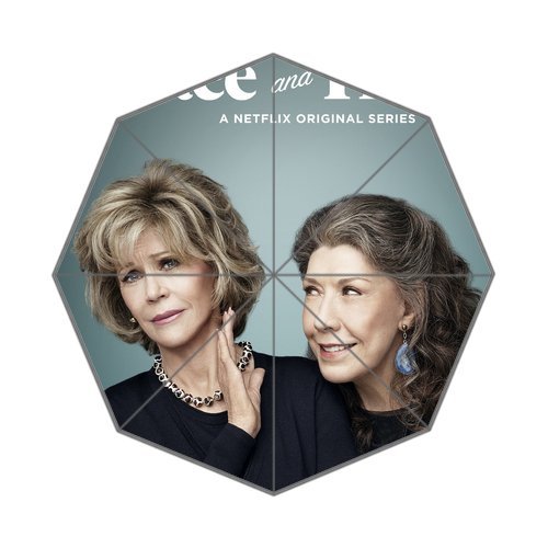 G-smart Grace And Frankie Custom Foldable Umbrella Daily Use Travel Use Custom Umbrella Nice Gift