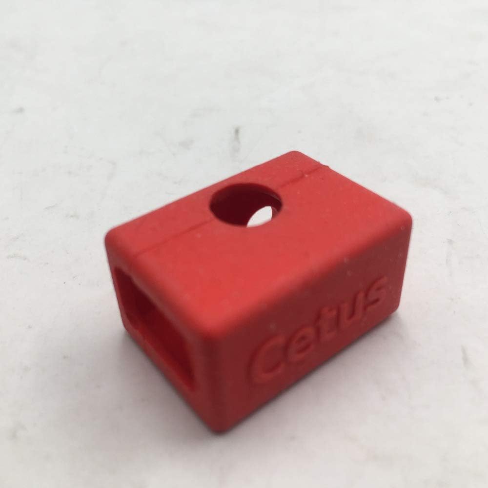 Xligo 2pcs Silicone Socks for Cetus 3D Printer Heating Block, Made by Tiertime