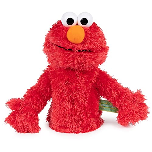 GUND Sesame Street Official Elmo Muppet Plush Hand Puppet, Premium