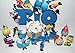 Rio Movies Deluxe Figure Set of 12 Toy Kit Featuring Jewel, Blu, the children, Nigel and both old and new friends!