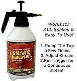 Snake Defense 3Liters Pump Continuous Spray Repellent and Deterrent for All Types of Snakes...