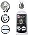 NFL Oakland Raiders Cap Clip With 2 Golf Ball Markers