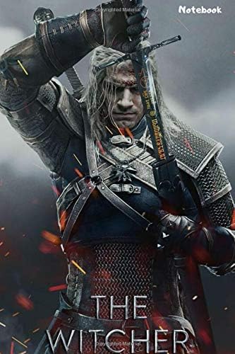 the witcher notebook: lined Notebook / Journal / Diary Gift , 110 blank Pages , 6x9 inches , Matte Finish Cover