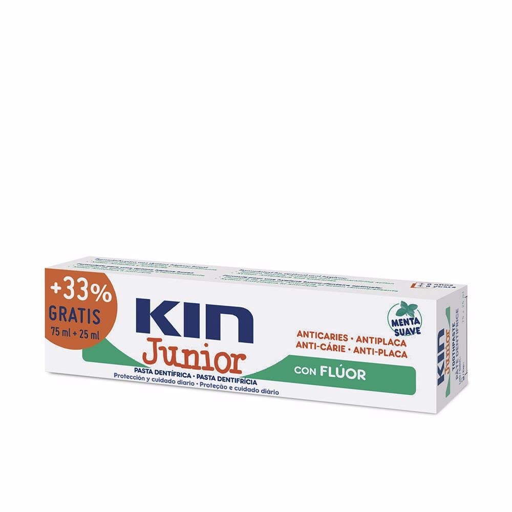 KIN Junior Ribbed Paste 72+25ML Black Standard