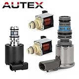 AUTEX 4T65E Transmission Master Shift Solenoid TCC EPC Kit Replacement For Chevy Monte Carlo & Chevy Impala & Chevrolet Venture & Buick LaCrosse & Buick Lucerne 2003-2007/Buick Regal 2003 2004