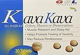 (2 Packs) kava kava muscle relaxant and sleep aid (30ct each) 500 milligrams