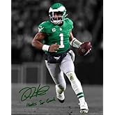 Ikonic Fotohaus Jalen Hurts Signed Photo Autograph Print Wall Art Home Decor