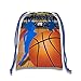 Basketball Star Drawstring Bags Kids Birthday Party Supplies Favor Bags 10 Pack