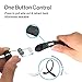 Rioddas Wireless Headphones Retractable Earbuds Sport Neckband Bluetooth headphones HD Stereo Bluetooth 4.1 Earphones w/ Mic IPX5 Sweatproof fo Gym Workout Talk Time Up To 15 Hours UPGRADED（Black）