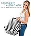 Baby Car Seat Cover Canopy | Nursing Cover | Shopping Cart Cover | Infinity Scarf | Best Baby Carseat Gift for Girls & Boys | Fits Most Car Seats | Great for Breastfeeding Moms