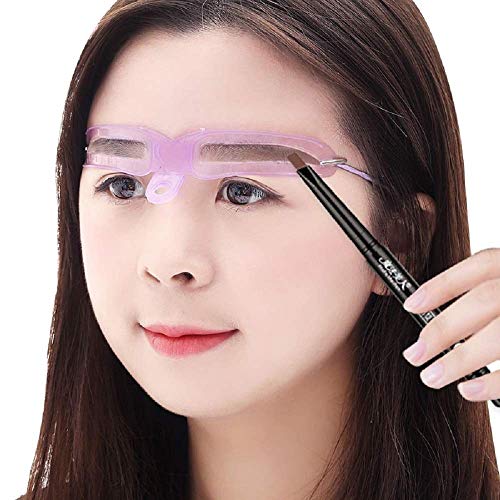 Eyebrow Stencils, 8 PCS Different eyebrow assistant tool,Eyebrows Grooming Stencil Kit,Shaping Templates,Eyebrow Stencils Reusable,Eyebrow Drawing Guide Card,Brow Shaping Template,DIY Makeup Tools - Thumbnail 5
