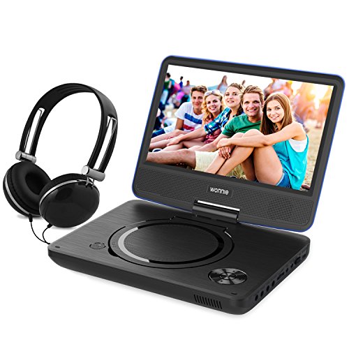 7.5 inch portable dvd player, perfect gift for kids wit…