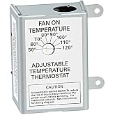 AIR VENT 58033 Single Speed Adjustable Thermostat