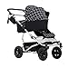 Mountain Buggy Carrycot+ for Duet, Grid, Black/White