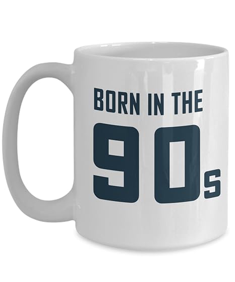 Amazon.com: Gran regalo Ideas – Soy Una 90s Kid tazas de ...