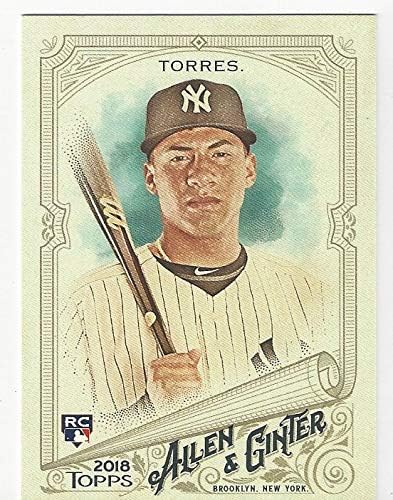 Amazon Gleyber Torres Rookie Card Baseball Card 2018 Topps Allen 